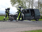 Prio 1 Brand Wegvervoer Auto Trekwei Driezum